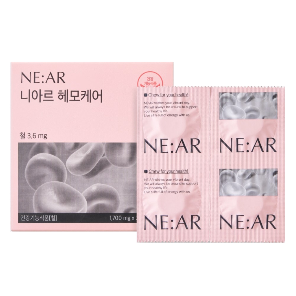 니아르 헤모케어 1700mg x 28정, 1개