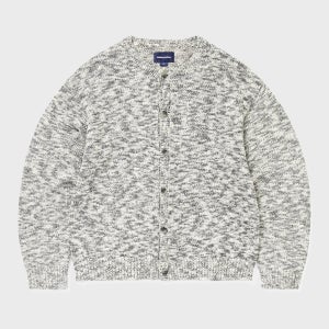 [디스이즈네버댓] Rainbow Knit Cardigan Black