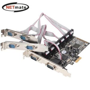 넷메이트 6포트 PCI Express 시리얼카드(MOS) I-472 (WFIFVOG)