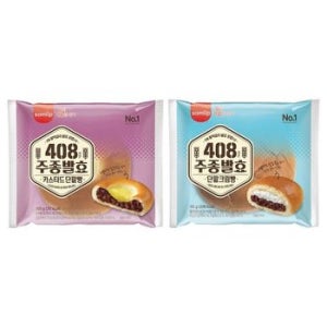 [JH삼립] 주종 카스타드 단팥빵 5봉 + 주종 단팥크림빵 5봉