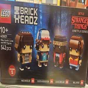 레고 40801 브릭헤즈 마이크 더스틴 루카스 윌피겨