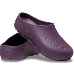 크록스 클래식 콰이어트 클로그; 플러시 플럼