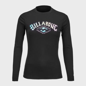 [빌라봉] 여성 파이프 톰보이 루즈핏 래쉬가드 BLACK