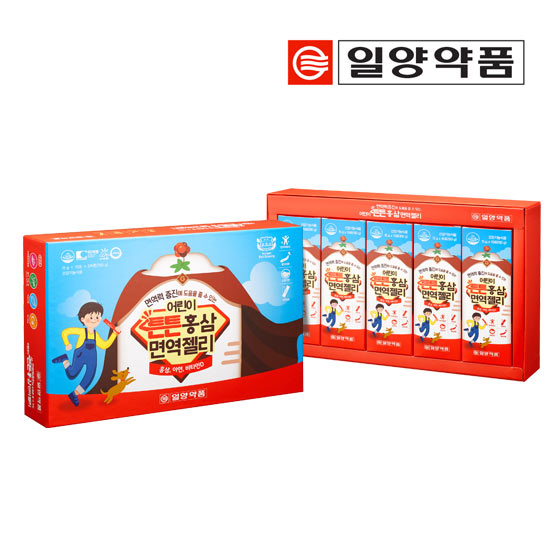 일양약품 어린이 튼튼<b>홍삼</b> <b>면역</b><b>젤리 15g</b> x 50포, 1개