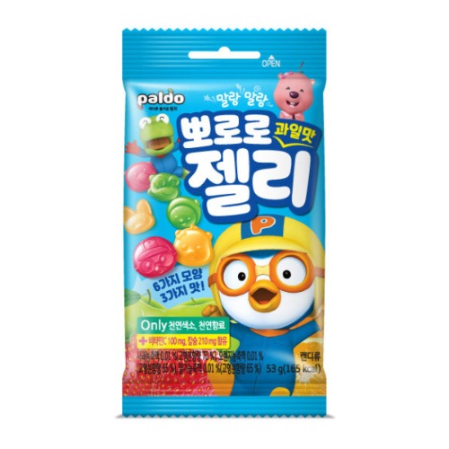 에스디푸드 뽀로로 과일맛 젤리