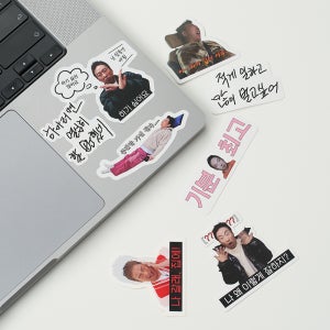 [신지모루] [신지모루X할명수] 3종 다꾸 태블릿 스티커 명수 낱개 스티커 모음 리무버블 다이어리 문구 조각 폰꾸 노트북 친구 직장 회사 학생 동료 선물 박명수 밈 mz스티커