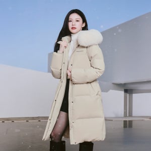 [디스커버리 익스페디션] 여성 켈리 구스다운 롱패딩 (BEIGE2)