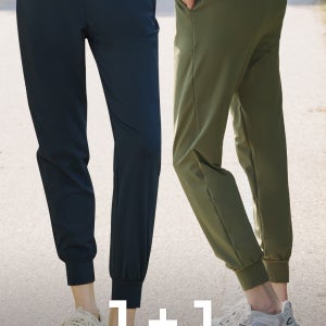 아이스 밴딩바지 조거팬츠 요가바지 1+1 요가하의