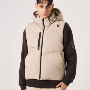 공용 미드 다운 베스트,SPKWCNDV001UBEG