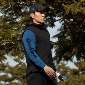 테일러메이드어패럴 남성 골프 인퀼팅 다운베스트