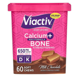 비액티브 뼈강화<b>칼슘</b> 맥스포뮬라 <b>밀크</b>초콜릿 소프트츄60개