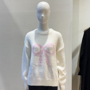 [롯데백화점] 플라스틱아일랜드 리본모티브 니트 PQ4KL032 LE1220378481