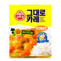 오뚜기 그대로카레 약간매운맛 200g