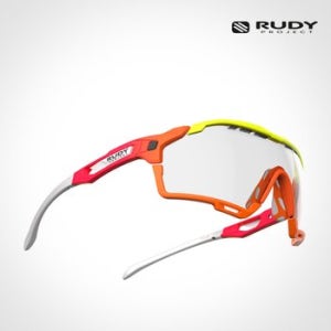 루디 선글라스 컷라인 만다린-옐로우 미러+변색 SP637846-0010 스포츠 방풍 고글