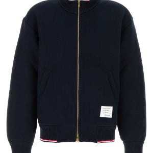 톰브라운 네이비 오버사이즈 봄버 자켓 MJT545A J0233 415 넥 집업 업 OVERSIZED FUNNEL NECK ZIP UP JACKET W 985760 146730739