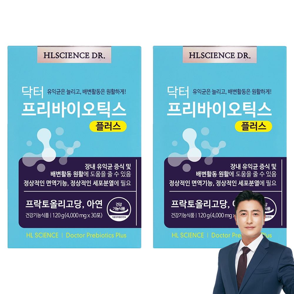 <b>에이치엘사이언스</b> 닥터프리바이오틱스 플러스 유산균 30p