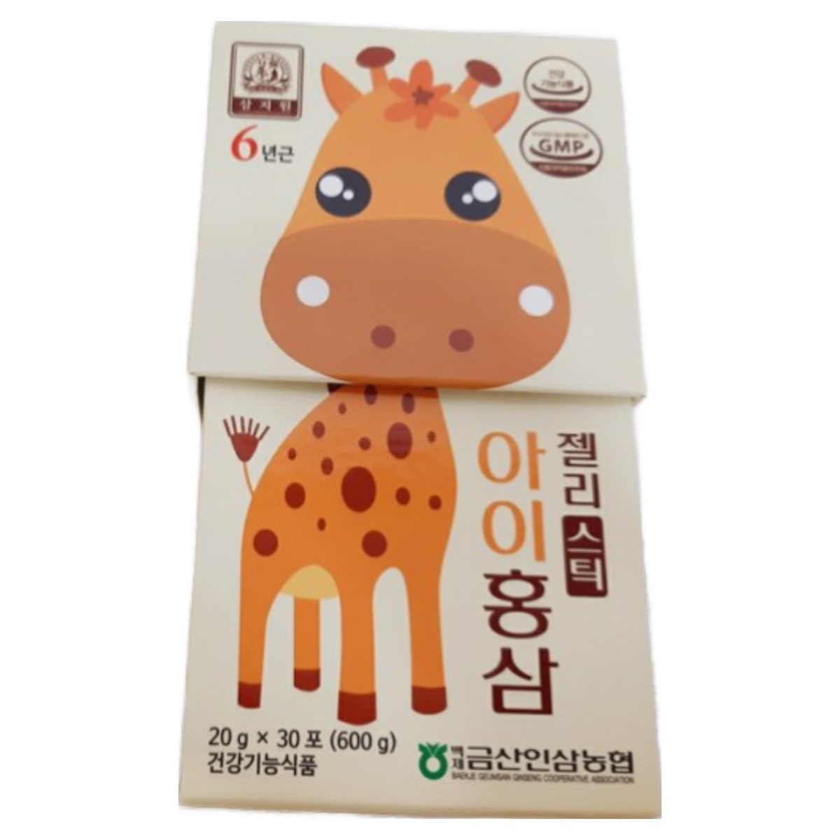 <b>백제금산인삼농협</b> 아이홍삼젤리스틱 20g X 30