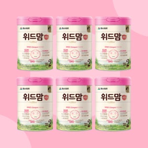 파스퇴르 위드맘 제왕 2단계 6캔