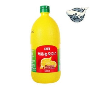 수입 레몬 주스 음료 1L 상큼한 레몬 과즙