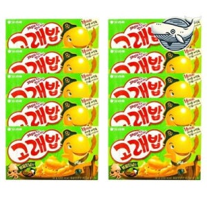 오리온 고래밥 볶음맛 10개 매콤한 고래밥