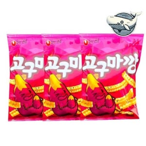 바삭한 고구마 스낵 건강 간식 담백한 고구마