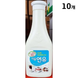 서울우유 연유 튜브 500g X10