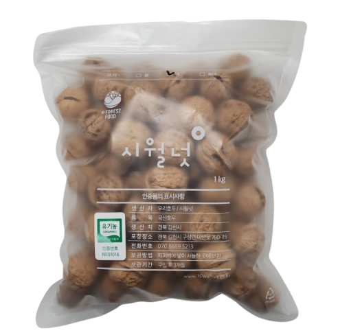 국산 유기농 알호두 1kg, 1개
