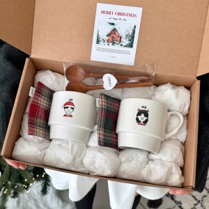 커플 머그컵 2P세트/신혼부부 결혼 집들이 크리스마스, 러비프트(lovift)