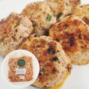 집에서 간편하게 부치는 수제 동그랑땡 반죽 500g 3개