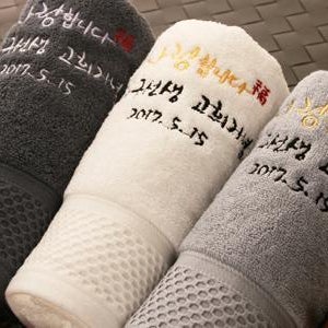 벨라 시그니처 세면수건 170g 단체 대량주문 판촉물 기념 홍보 답례품