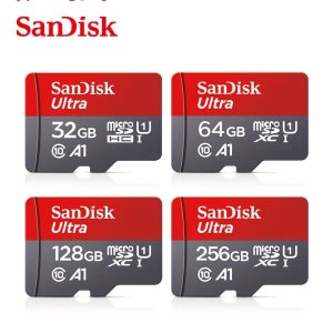 샌디스크 고속 메모리 카드 128GB 64GB 256GB /S SD 카드 UHS-1 Class10 TF 32GB 플래시 카드 미니 메모리 카드