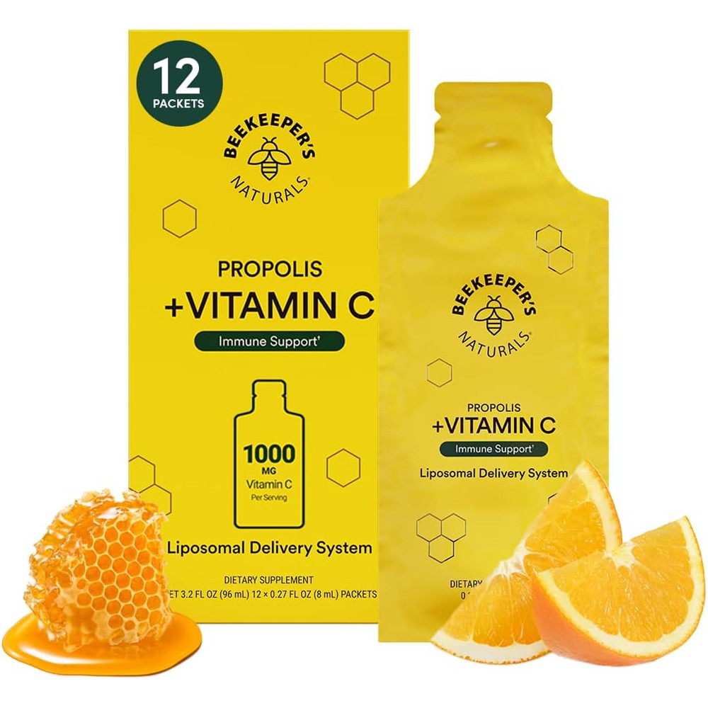 Beekeeper’s <b>Naturals</b> 비키퍼스 내추럴 프로폴리스 리포좀 비타민C 12개입