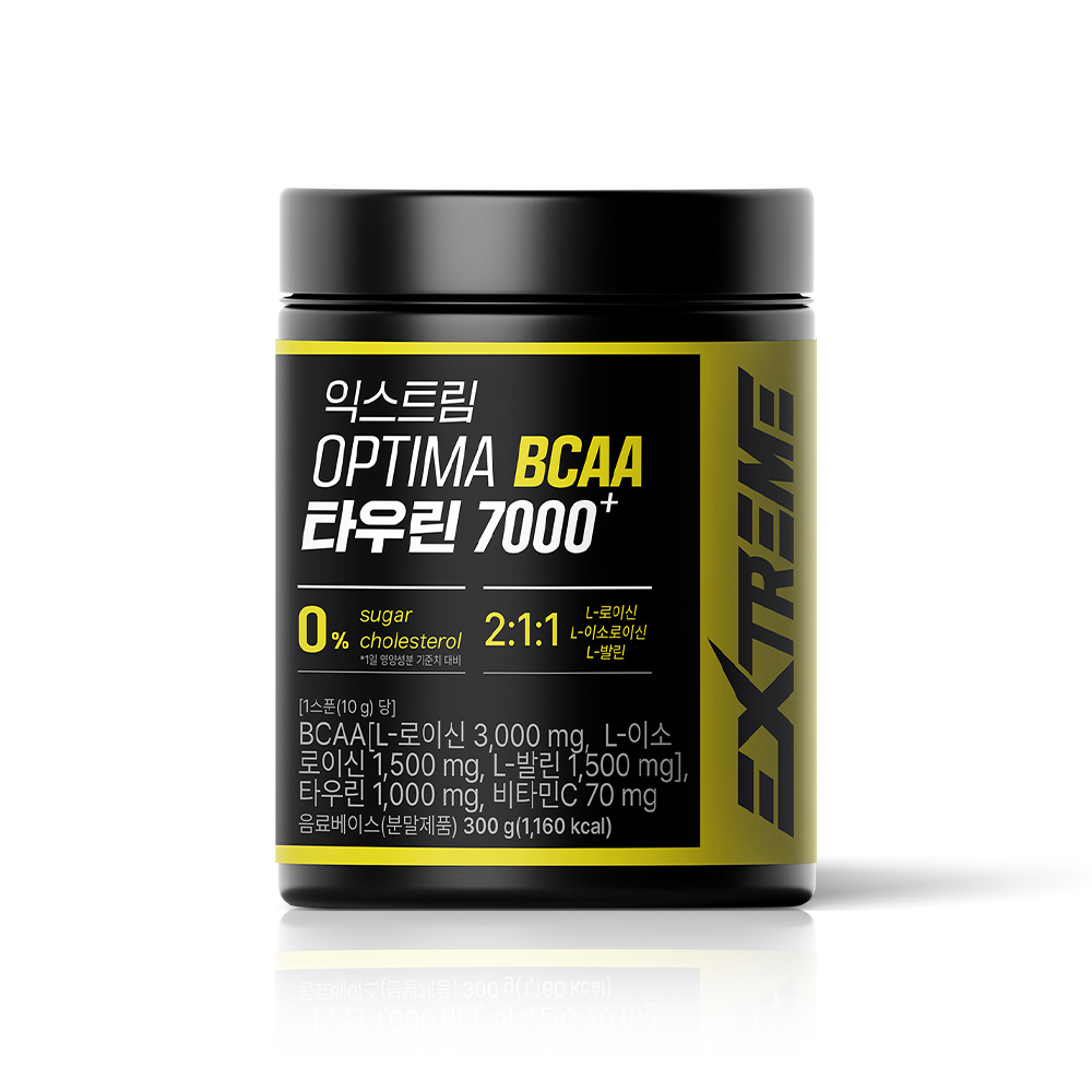 바이오셀 익스트림 BCAA 타우린 7000+ 레몬맛, 300g, 1개