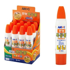 12개 목공풀 만능 만능목공풀 공예용 미술 목공 74g 다목적 공예용 물풀 목공 공예재료