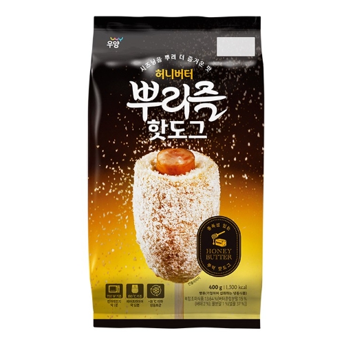 우양 허니버터 뿌리줄 핫도그 성분 분석