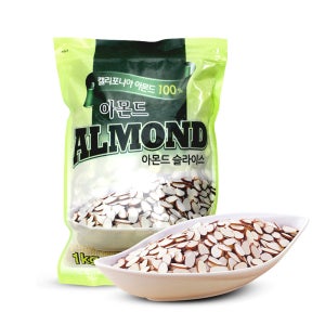 (주)동서 아몬드 슬라이스 1kg