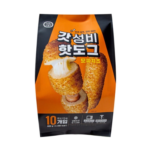우양 쉐프스토리 갓성비 핫도그 모짜치즈