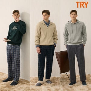 트라이 [TRY] 트라이 남성 파자마 팬츠 (3종)