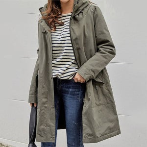 [헤레이스] (누비안감)카오야상 점퍼