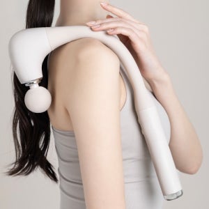 약손명가 숄더 릴렉스 마사저 1Box (크림색) 목 어깨 등 골반 전신 셀프 효도손 안마기