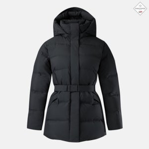 [코오롱스포츠][KOLON SPORT]여성 쿠치 윈드스토퍼 중기장 미드 다운(TVJDW25612BLK)