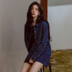 [게스] [SUZY] DBL톤 트위드 자켓 YP3D1865