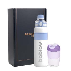 바블로브 파스텔 보온보냉 대용량 스텐텀블러 2종 선물세트 행사판촉물 주문제작