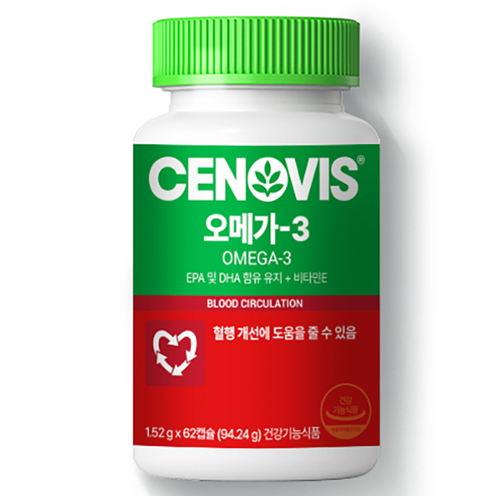 세노비스 오메가 3  62정  1개