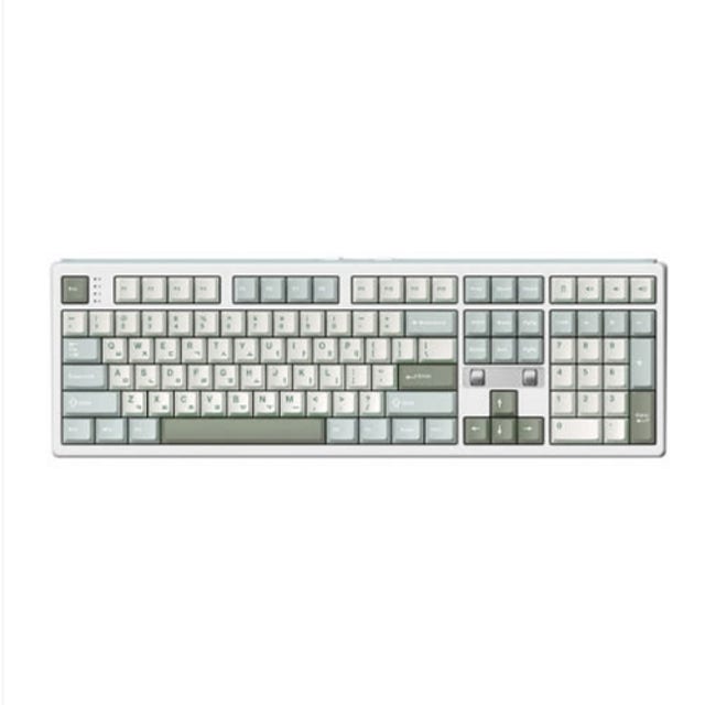 프리플로우 archon AK68 DualDial 유무선 기계식 키보드 말차라떼, 저소음 디딤돌축