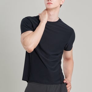 휘트니스복 에어테크니컬 티셔츠 남자 골프 블랙