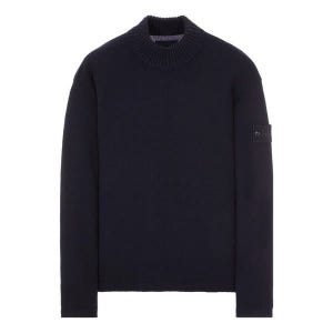 STONE ISLAND 558FA GHOST PIECE Geelong Wool Mock Neck Knit_Loose Fit (7915558FA V0020) (고스트피스 질롱 울 모