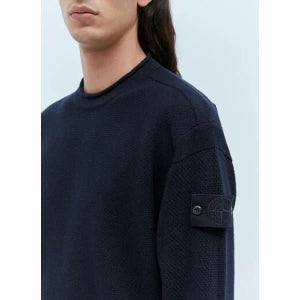 STONE ISLAND 562FA GHOST PIECE Geelong Wool Crewneck Knit_Loose Fit (7915562FA V0020) (고스트피스 질롱 울 크루