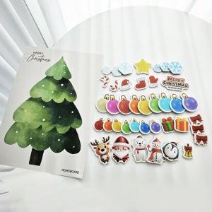 [맘스보드] 맘스보드 트리 꾸미기 자석 놀이 / 유아 자석 교구