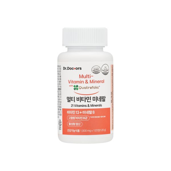 <b>닥터닥터스</b> <b>닥터닥터스 멀티</b>비타민<b>미네랄</b> 1000mg x 120정